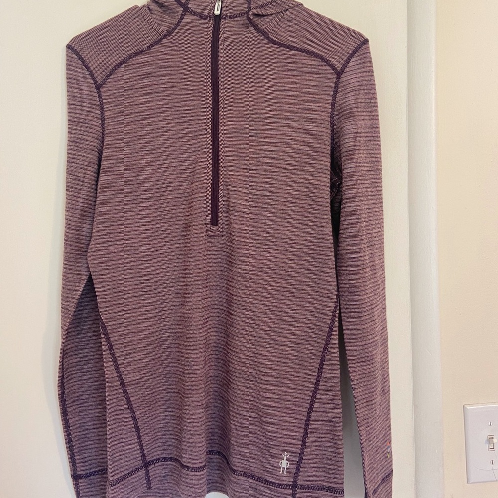 Purple Smartwool Hoodie